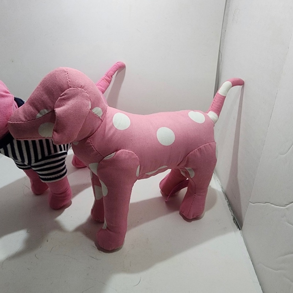 Victoria secret pink dog plush lot of 2 - Picture 3 of 3